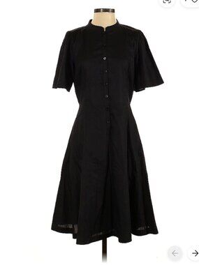 Halogen Black M Dress